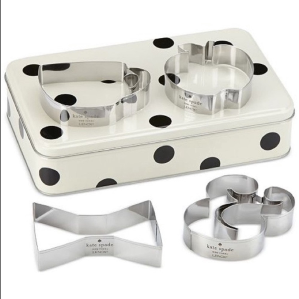 Kate Spade Lenox All In Good Taste Cookie Cutters